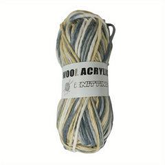 Rainbow Gradient Wool Yarn for DIY Scarf