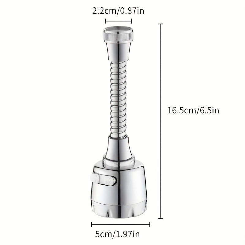 360 Rotation Pressurized Faucet Splash Head Kitchen Shower Filter
