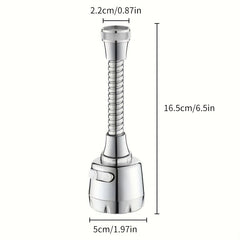 360 Rotation Pressurized Faucet Splash Head Kitchen Shower Filter