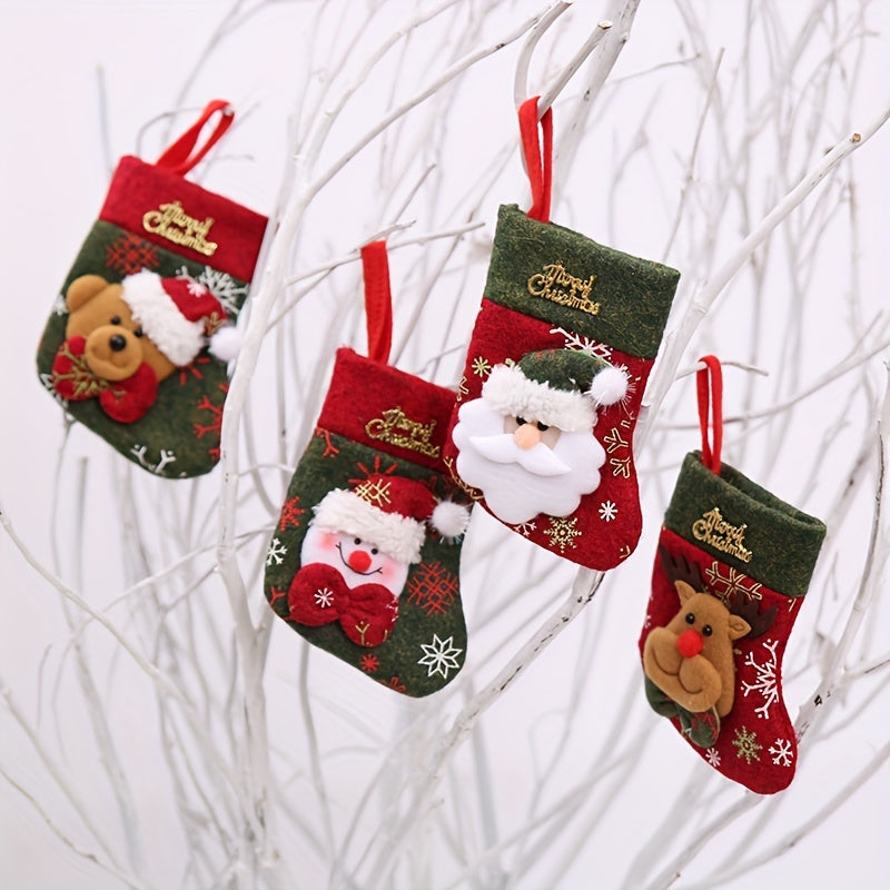 Christmas Decoration Supplies Restaurant Table Decorations Cutlery Covers