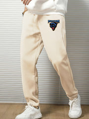 Cartoon Print Men's Loose Casual Sweatpants