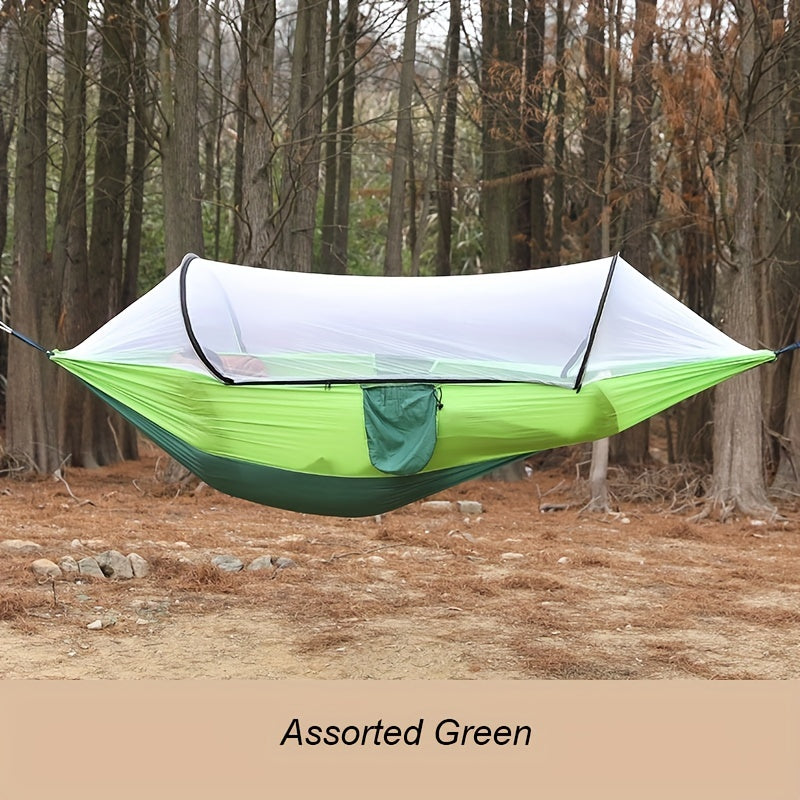 Outdoor Anti-rollover Double Camping Hammock - Comfortable for Adults & Kids