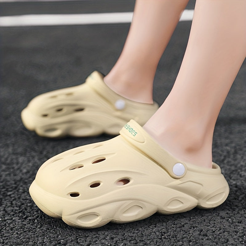 Men's Slip On Platform Clogs Outdoor Beach Essentials