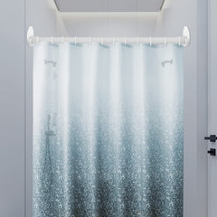 Adhesive Shower Curtain Rod Holders with Extra Support