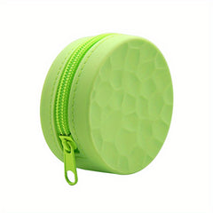 Cake Shape Coin Purse Soft Silicone Wallet Waterproof Pocket