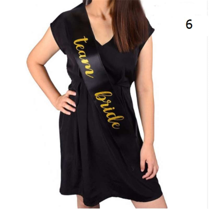 Bride To Be Bridal Sash Wedding Bridal Party Supplies
