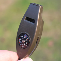 Outdoor Survival Whistle with Compass
