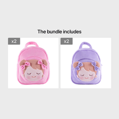 Soft Pink Backpack For Toddler Girls - Christmas Birthday Gift