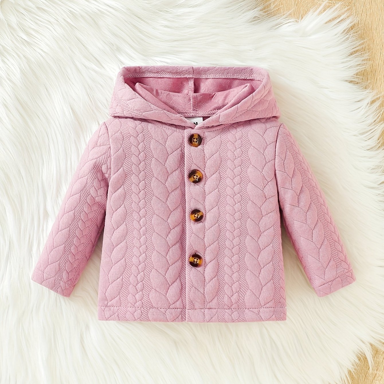Baby Girls Hooded Coat Waterproof Jacket