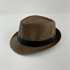 Children's Summer Jazz Hat Straw Hat Travel Beach Hat Sunshade Hat