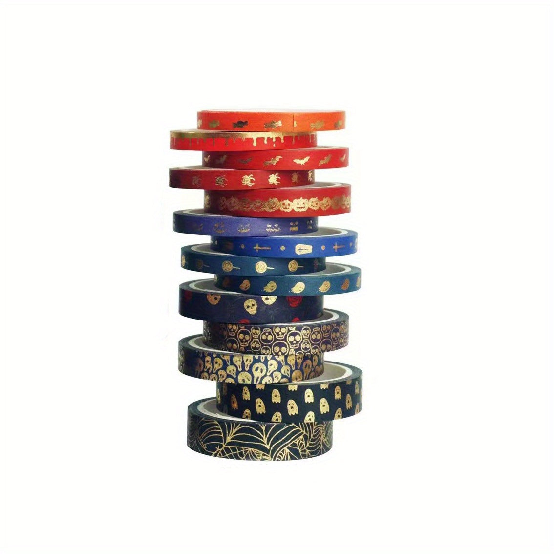Halloween Foil Washi Tape for Decorations & Scrapbooking