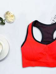 6pcs Racerback Sports Bras for Women Running Workout Cut Out Bra