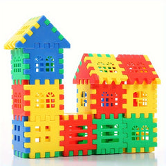 Large Block House Assembly Educational Toys Halloween