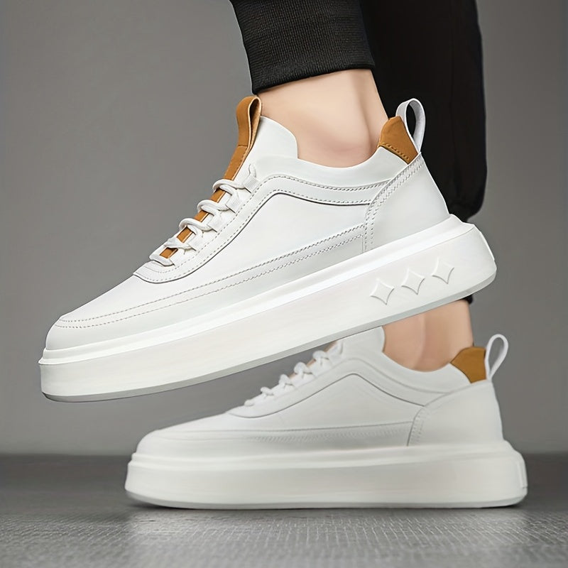 Men's Platform Skate Shoes Breathable Non Slip Sneakers
