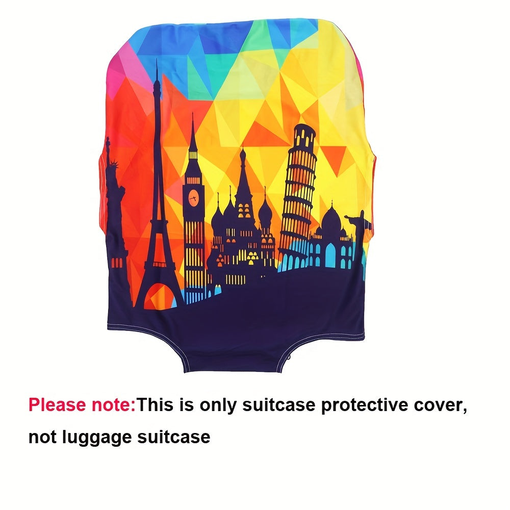 Cartoon Pattern Elastic Luggage Cover Dustproof Protective Trunk Case