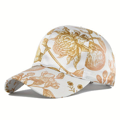 Casual Sunscreen Graffiti Print Baseball Cap Personality Cap Sun Visor