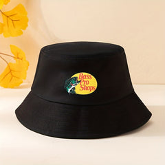 Fish Print Bucket Hat Bright Candy Unisex Basin Hat Hip Hop Couple Beach Hats