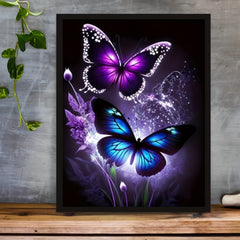 Butterfly Rhinestone Diamond Painting Kit for Adults