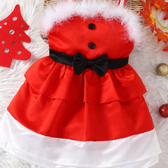 Christmas Princess Dress For Toddler Girls - Great for Photoshoot!