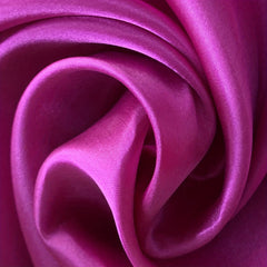 Satin Fabric Solid Colors Wedding Bridal Decoration Apparel Crafts