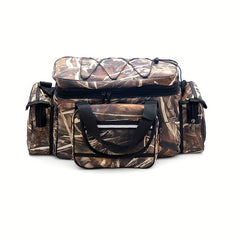 Waterproof Fishing Tackle Storage Bag - Double Layer Fishing Bag