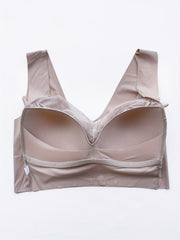 2pcs Lace Wireless Push Up Bra Comfy Breathable Women's Lingerie