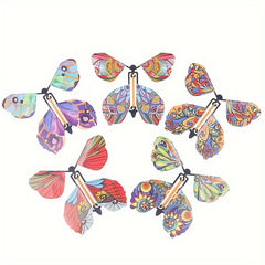 10 Pcs Magical Wind-Up Flying Butterfly Surprise Toys