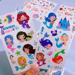 Mermaid Tattoo Stickers Waterproof Ideal for Parties