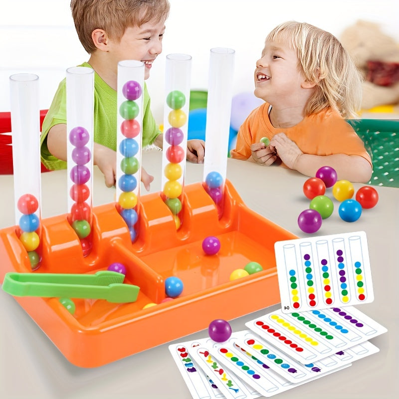 Montessori Rainbow Balls Math Learning Toy