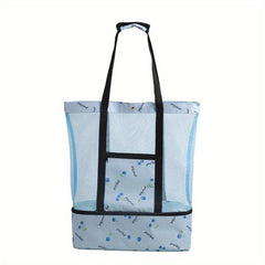 Mesh Beach Bag Large Outdoor Picnic Storage Bag