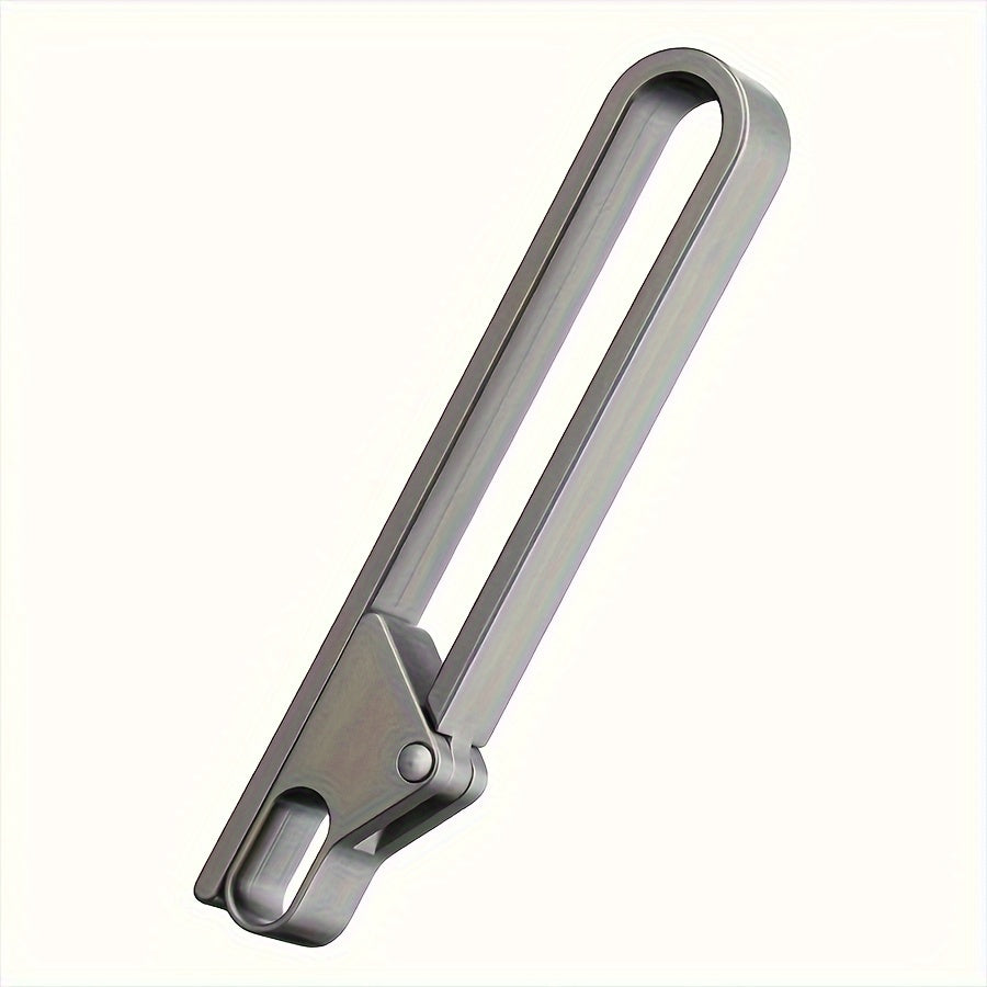 Titanium Alloy Keychain Belt Buckle for Hiking