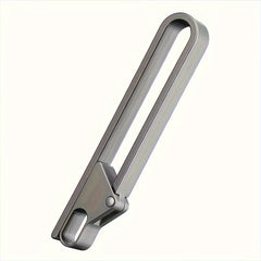 Titanium Alloy Keychain Belt Buckle for Hiking