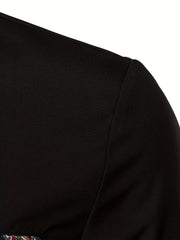 Floral Printed Men's Casual Shirt Regular Fit Long Sleeves