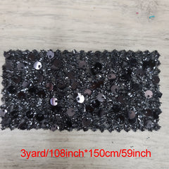 Sequin Lace Fabric Tulle Mesh for Girl Dress Party Gown Princess Bridal Costume