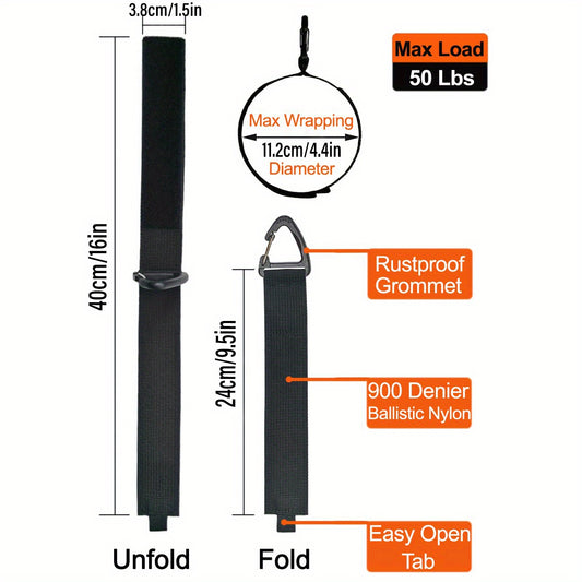 5pcs Extension Cord Holder Organizer 16-Inch Hanger for Garage Storage