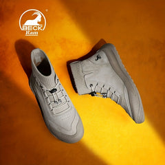 Men's No Tie Sneakers Comfortable Sock Shoes