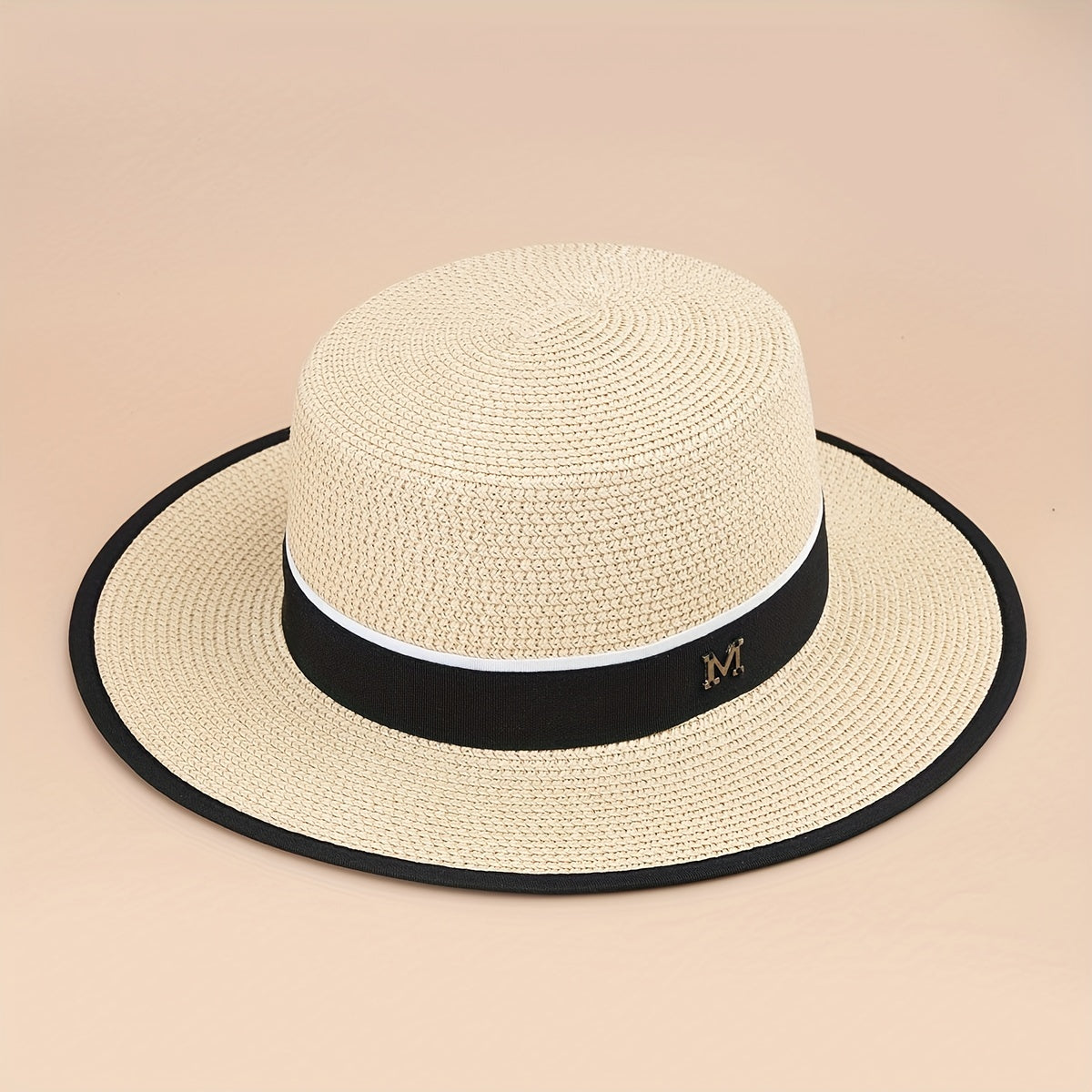 Classic Sunshade Straw Hat Outdoor Beach Seaside Hat Men Women