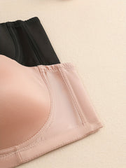 2 Pack Plus Size Molded Cup Multiway Full Cover Bras with Removable Straps