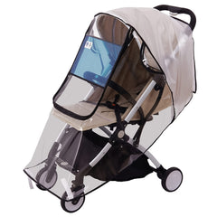 Universal Stroller Rain Cover Baby Weather Shield - Windproof Waterproof