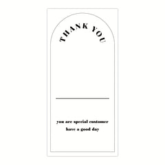 50pcs Envelopes Seal Gift Packaging Box Retail Bag Box Seal Stickers Rectangle