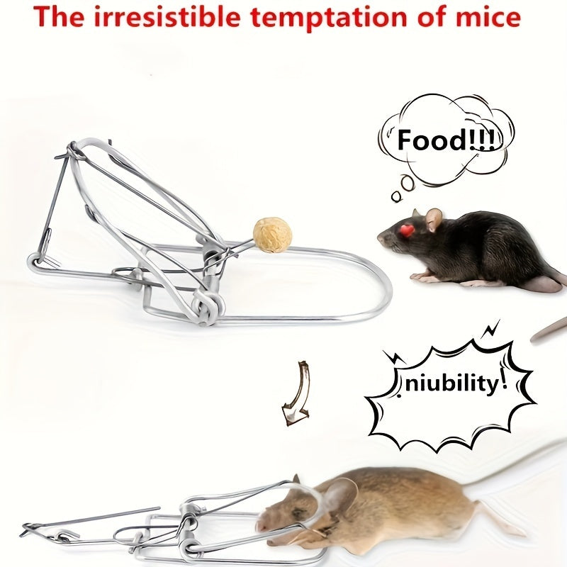 10pcs Iron Mouse Traps Outdoor Farm Tools