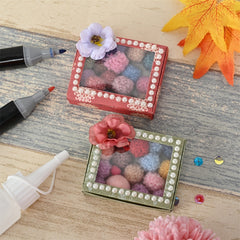 3D Rectangular Candy Box Metal Cutting Dies for Holiday Crafts