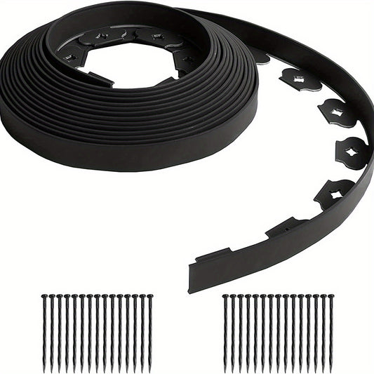 Flexible Plastic Lawn Edging 20 Feet