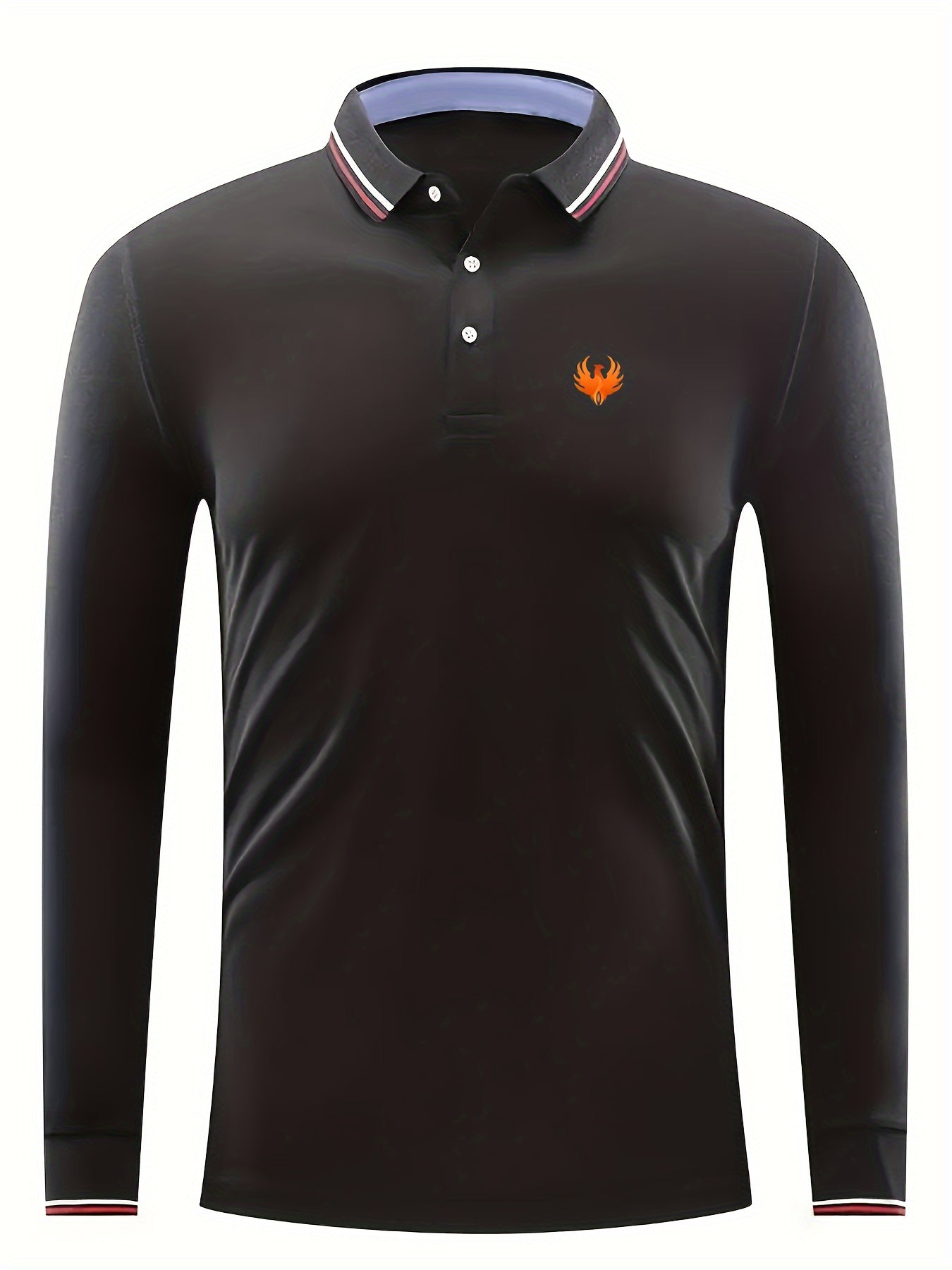 Eagle Pattern Men's Long Sleeve Shirt