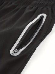Men's Side Zip Pockets Running Shorts