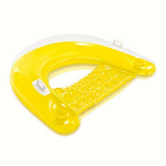 Inflatable U-Shaped Recliner PVC Floating Lounge Pool Toy