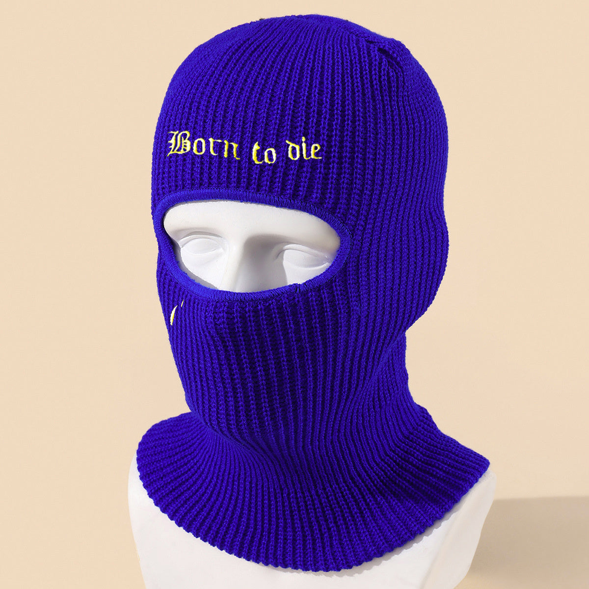Embroidered Balaclava Ski Cap 8 Color Options