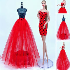 2 Piece Lace Doll Swimwear Set for 1 6 Dolls