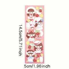 Laser Flash Sticker Set Waterproof DIY Cartoon Stickers