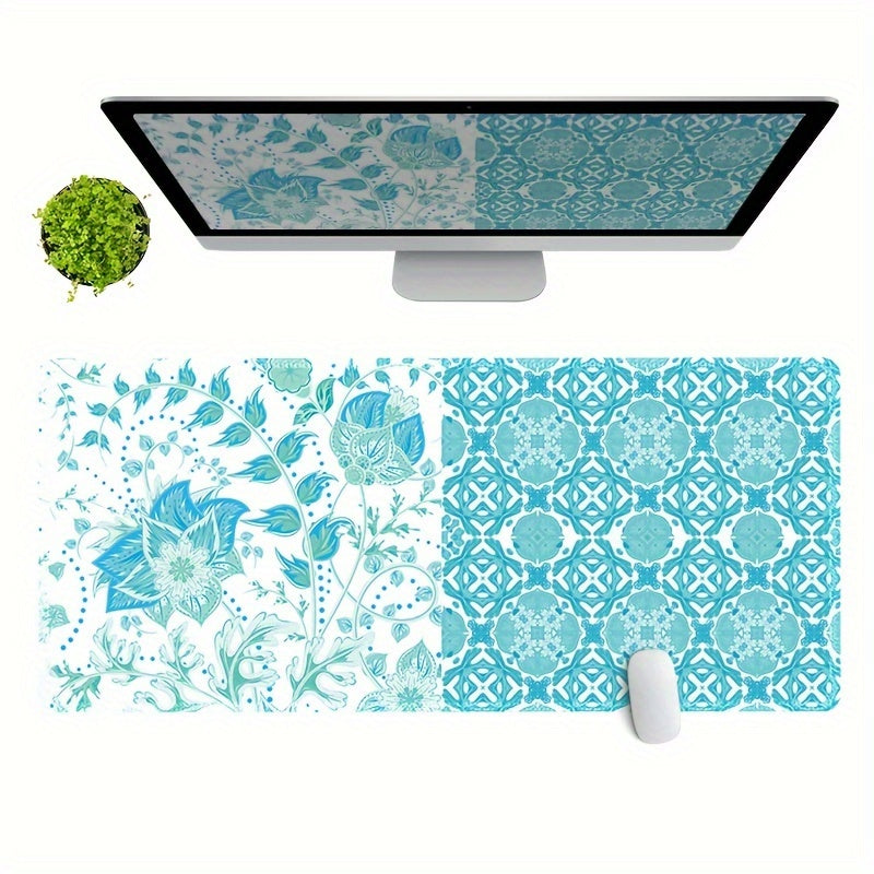 Large Gaming Mouse Pad 35.4 X 15.7 in Non-Slip Desk Mat